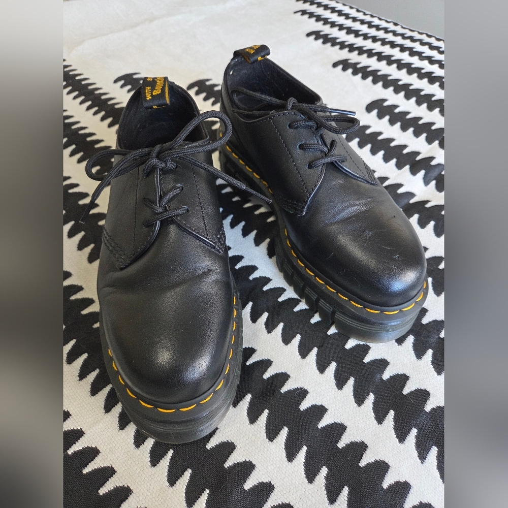 Dr.Marten Oxford Audick Platform In Nappa Leather